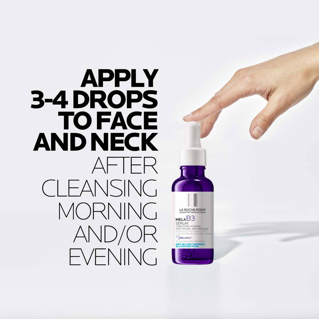 mela-b3-dark-spot-serum-with-melasyltm-niacinamide-w1 LaRochePosay-Product-MelaB3-MelaB3Serum-30ml-03337875890021-HowTo-REV.jpg